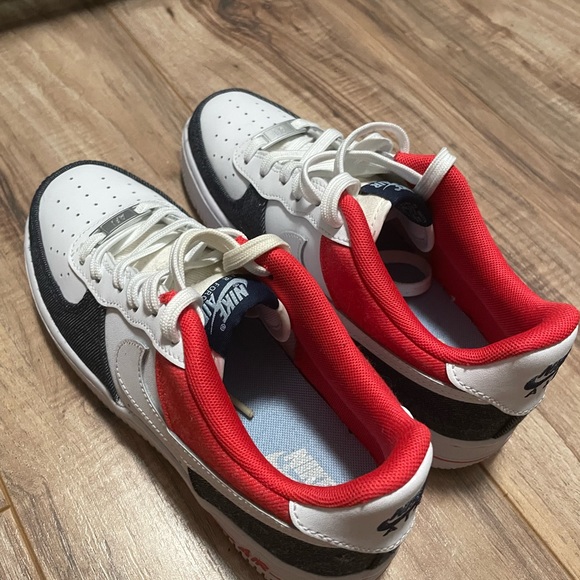 Nike Air Force 1 low USA denim - Picture 4 of 5